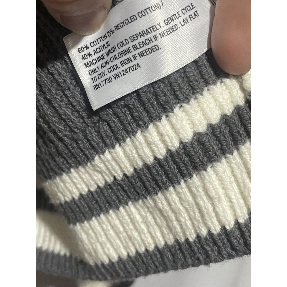 NWT Bookish Varsity Oversized Textured Cardigan Sweater - Picture 6 of 9
